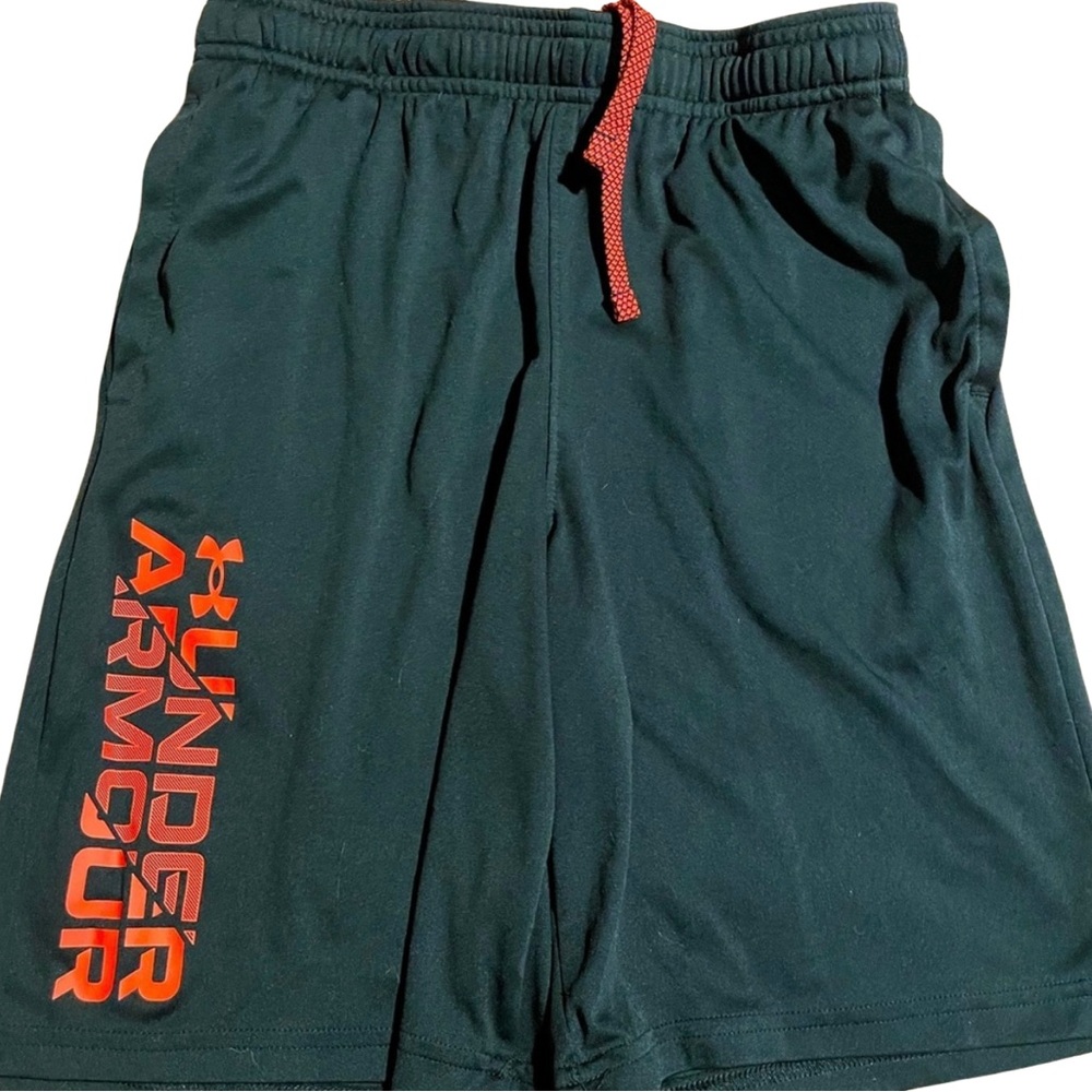 Under Armour Red Logo Shorts